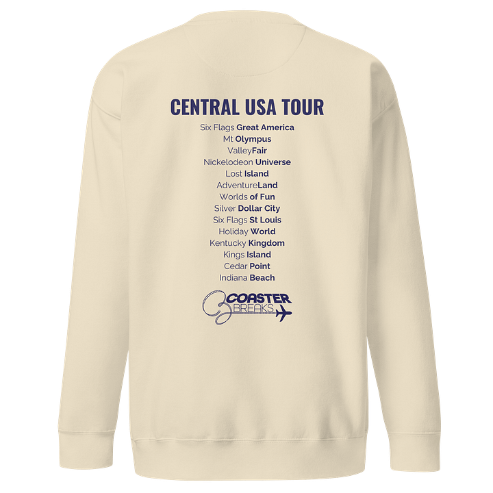Central USA Square Logo Sweatshirt - Light Colours product image (3)