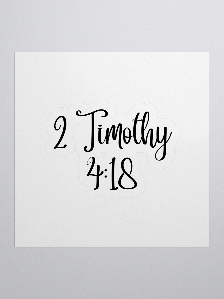 2 Timothy 4:18 product image (3)