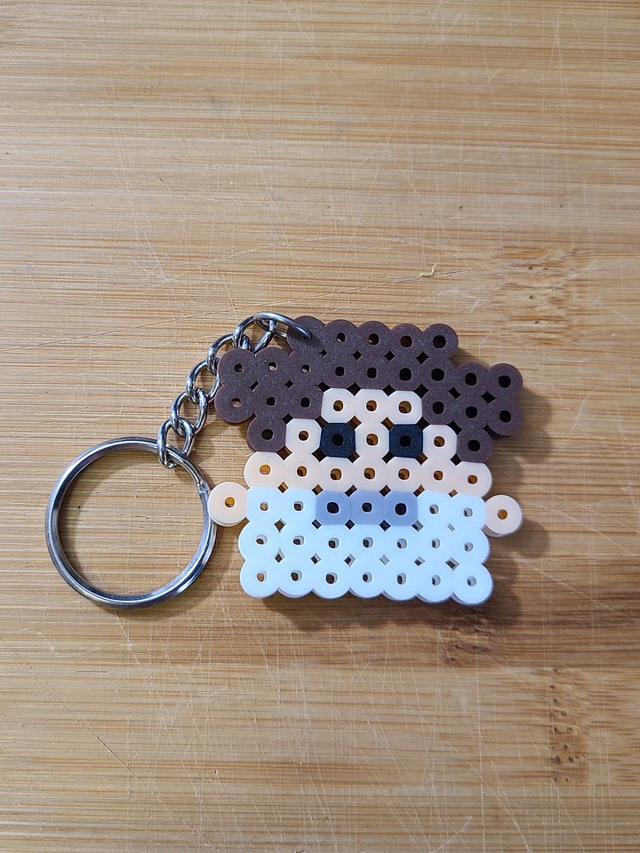 Keychain - Girl with Buns product image (1)