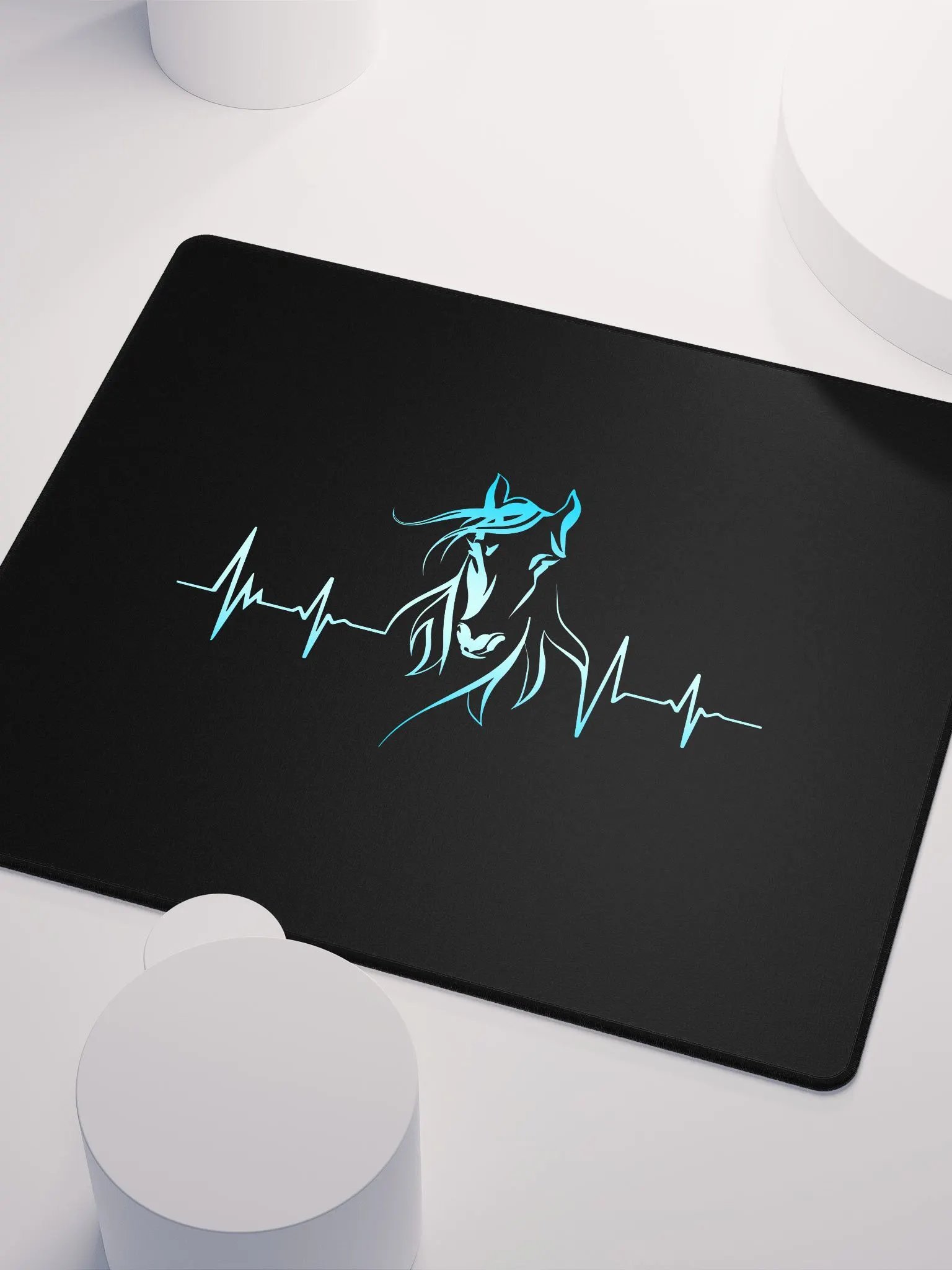Horse Heartbeat Gaming Mouse Pad product image (3)