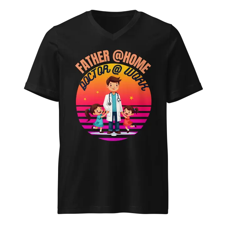 Doctor Dad V-Neck Tee product image (1)