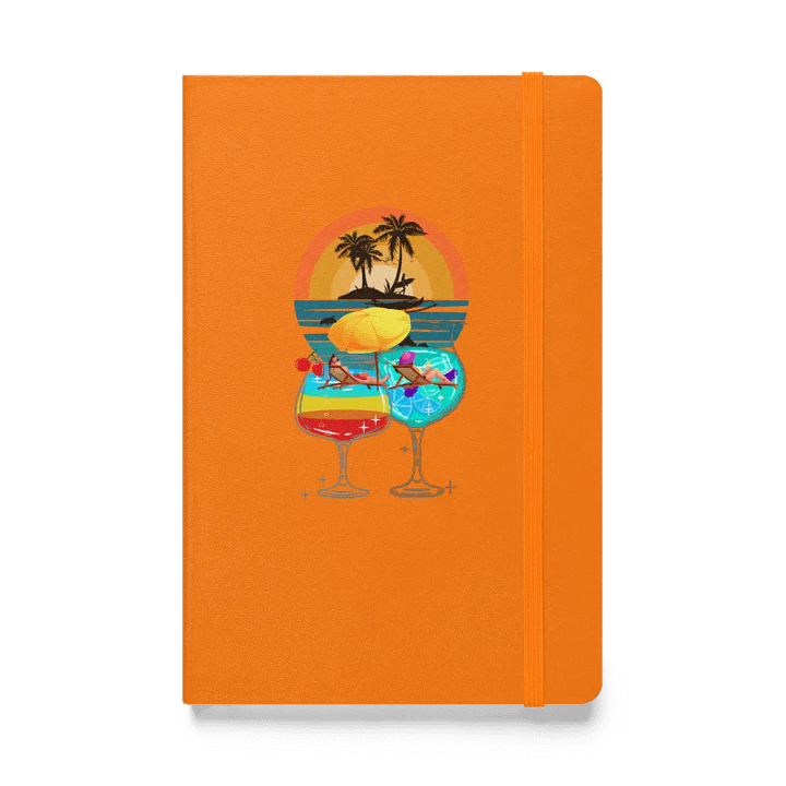 Tropical Sunset Hardcover Notebook for holiday planners journalling product image (1)