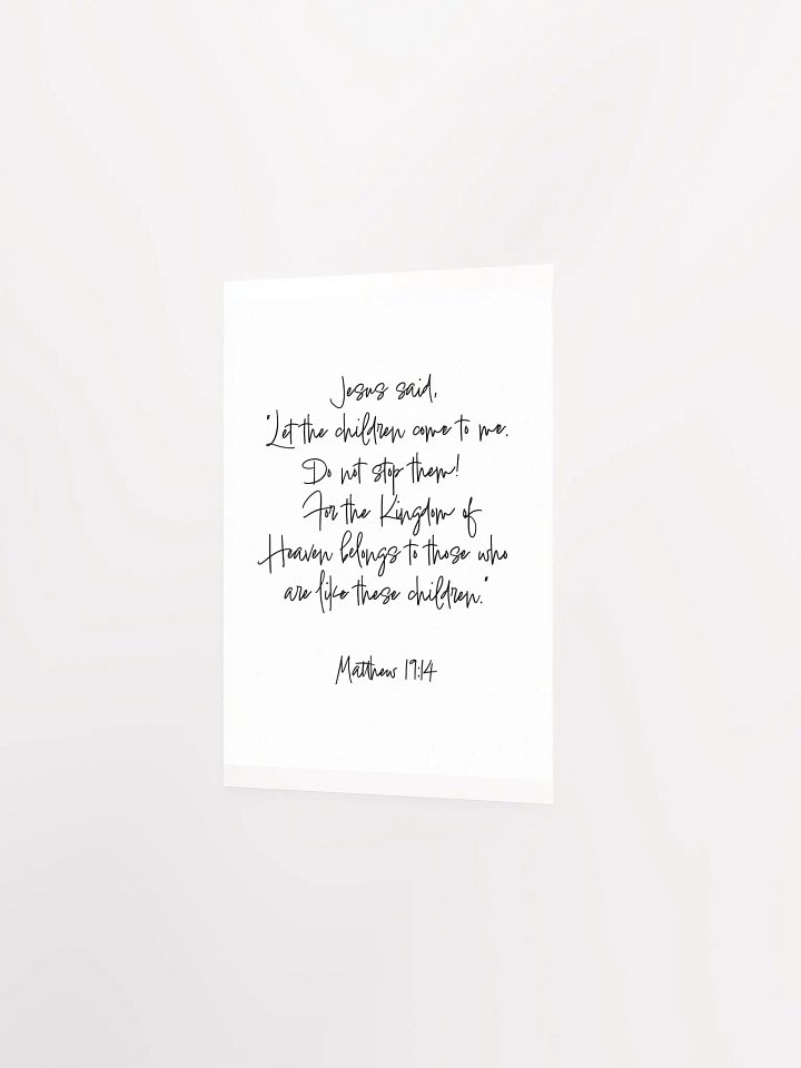 Let the Children Come to Me - Print product image (2)