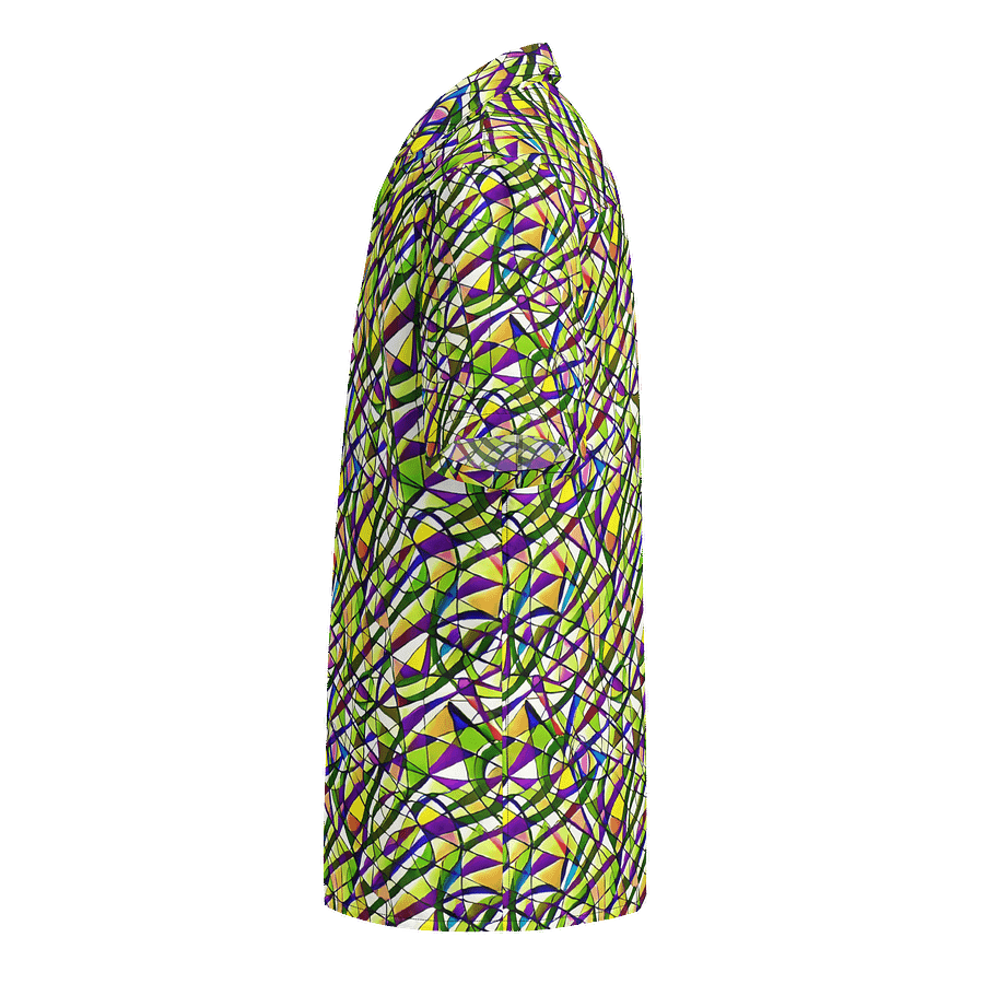 Stained Glass Pattern Hawaiian Shirt product image (3)