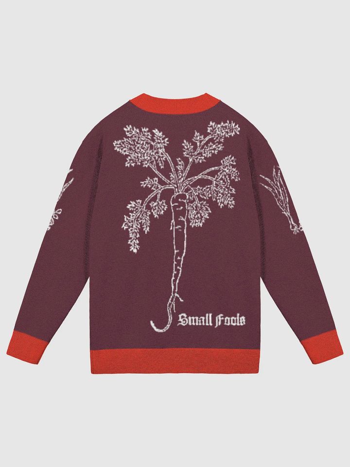 16th Century Herbology Treatise Cardigan - Wine product image (2)