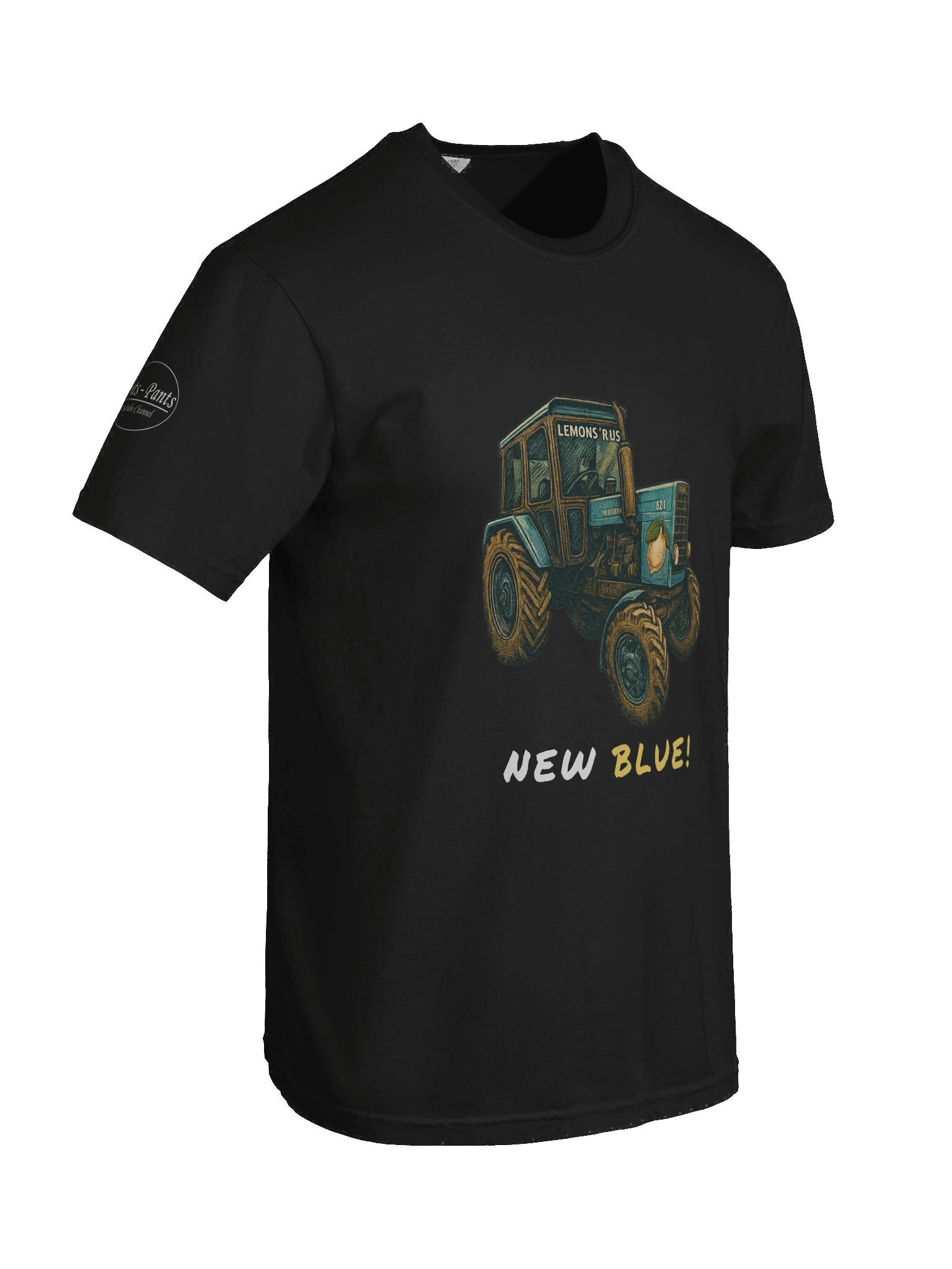 The "Lemon" tractor T-shirt product image (8)