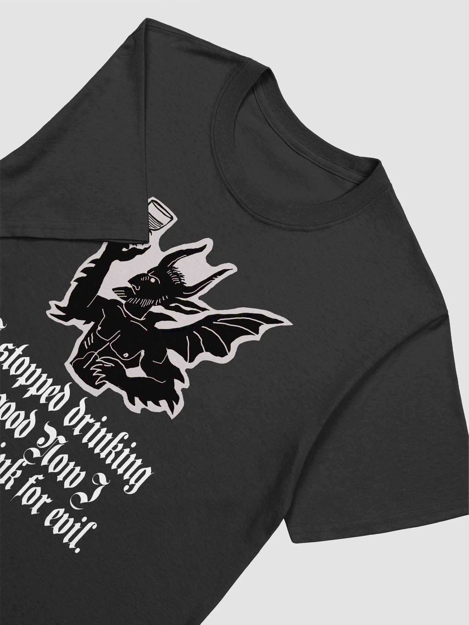 I stopped drinking for good... funny medieval demonic drinker. product image (3)