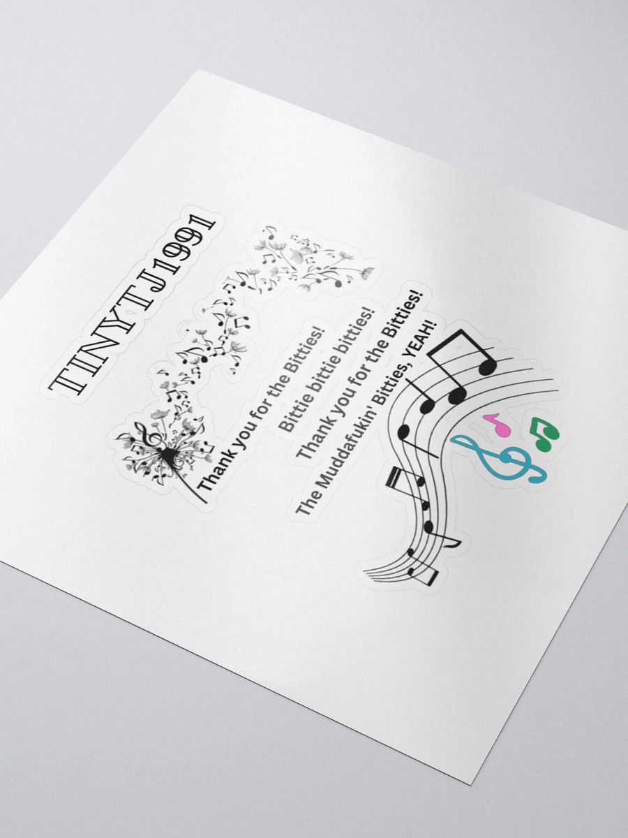 Bittie Song Sticker product image (3)