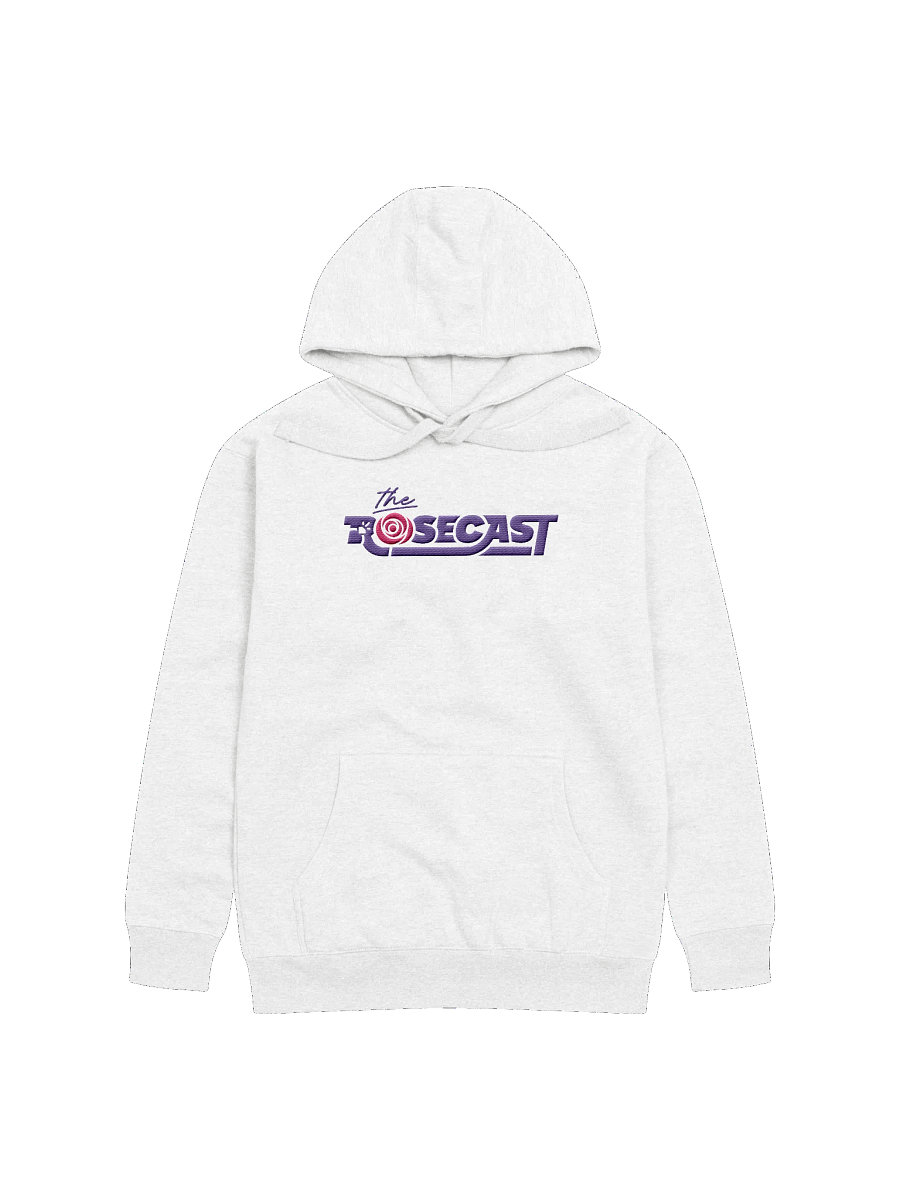 Rosecast Logo Premium Hoodie (Embroidered, Purple) product image (1)