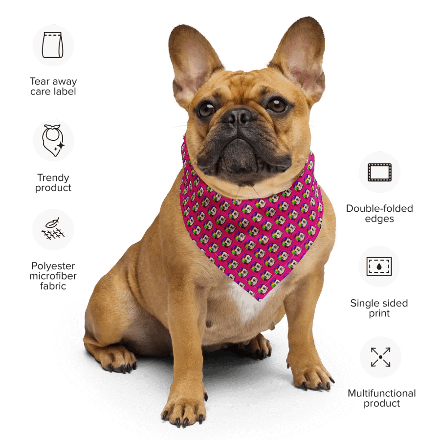 Hybrid Pride Bandana (Pink) product image (6)