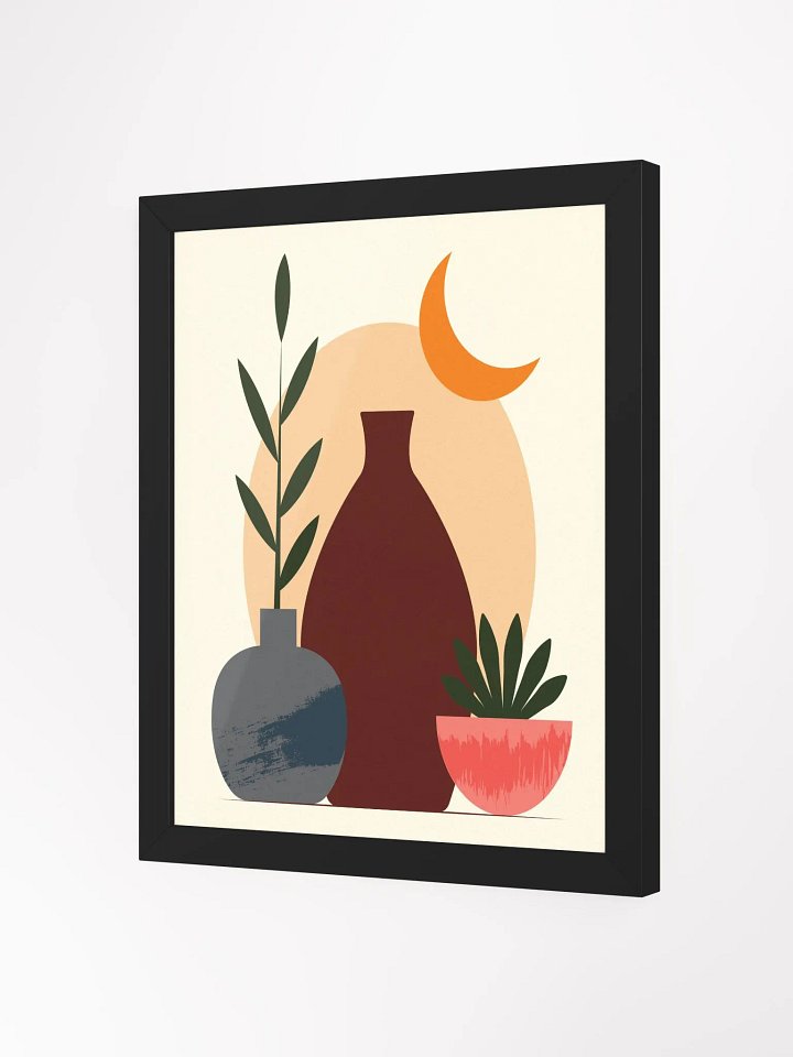 Eco-Framed Botanical Serenity Poster product image (19)