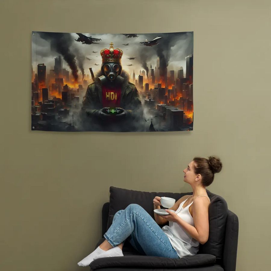 HDI Burning City Flag product image (12)