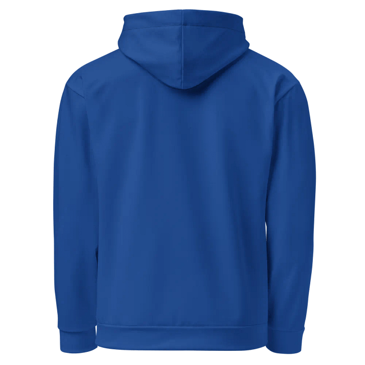 Plain Ocean Blue True Summer Unisex Recycled Polyester Heavyweight Premium Hoodie by Treasure Pie product image (2)