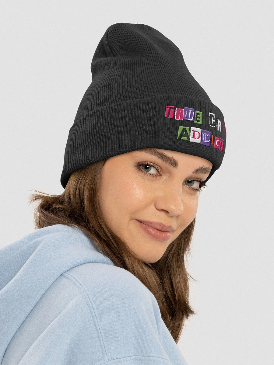 True Crime Addict Beanie product image (4)