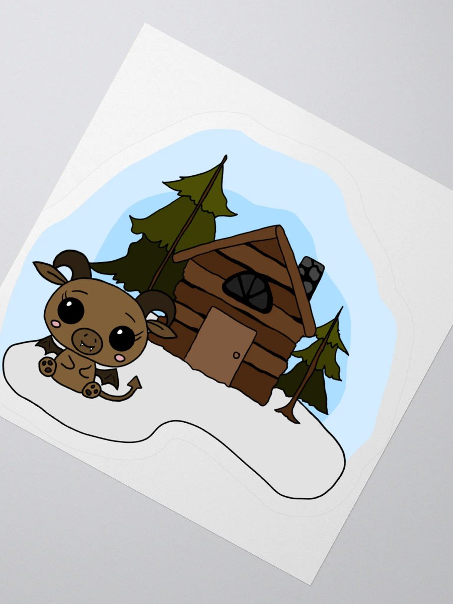 Antonio the Jersey Devil Cryptikids Sticker product image (4)