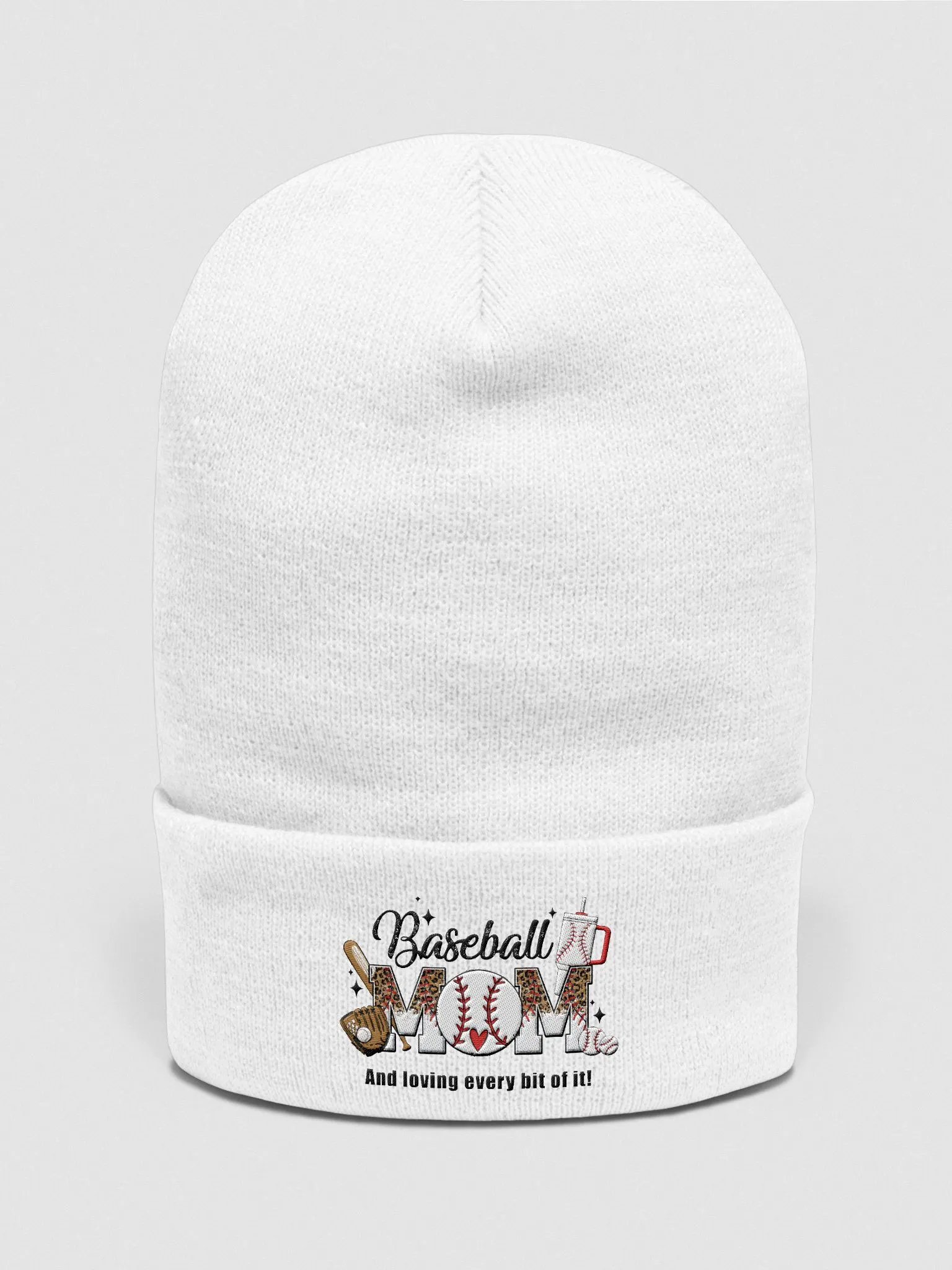 Baseball Mom Beanie product image (1)