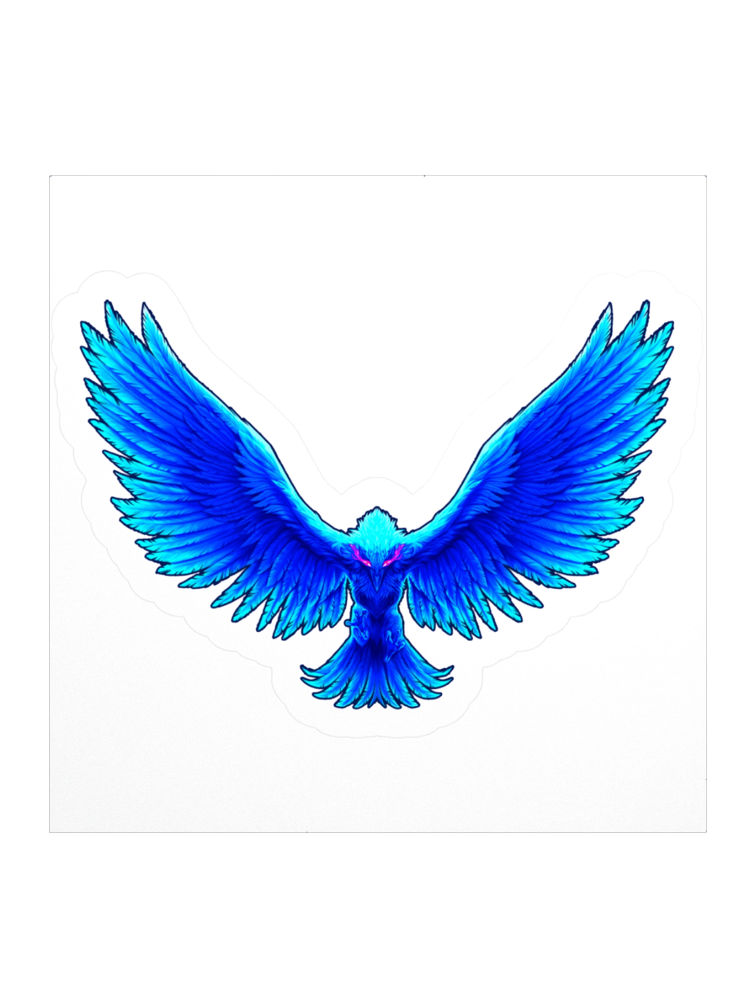 Blue Raven Sticker product image (1)