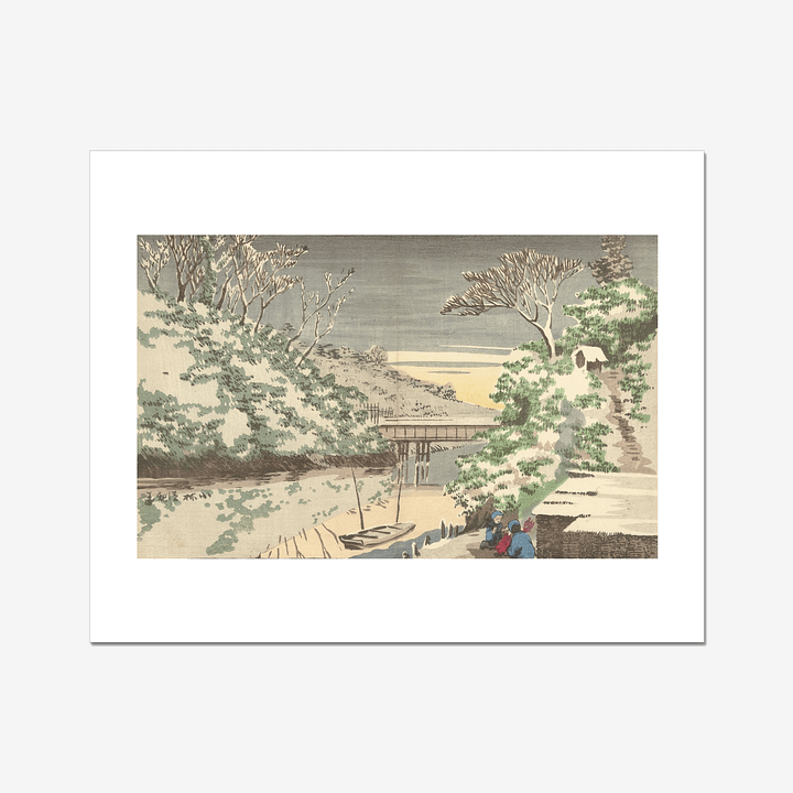 Snow at Ochanomizu - Kobayashi Kiyochika product image (1)