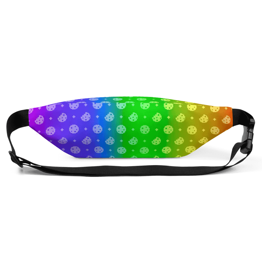 8-Bit Cookie Pattern-Rainbow Fanny Pack product image (1)