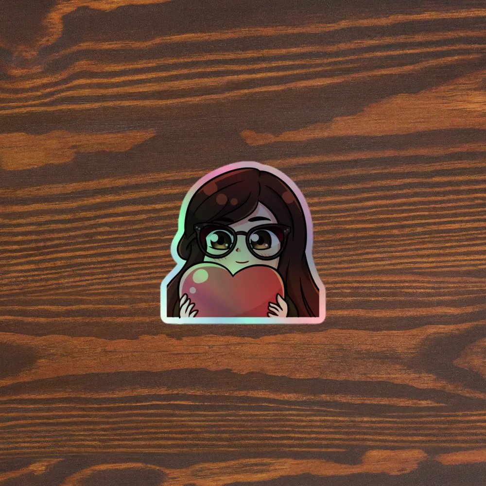 Luv Kiss-cut Holo Sticker product image (5)