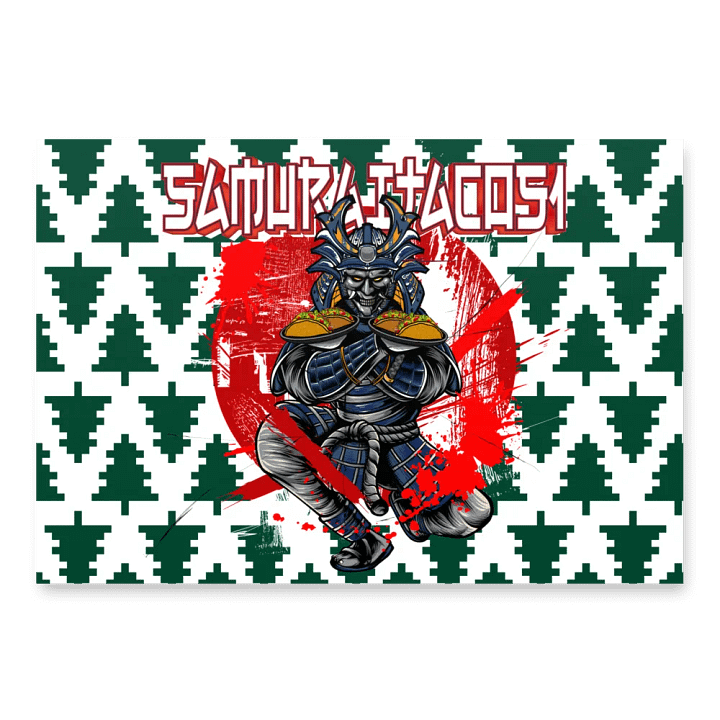 Samurai Tacos Wrapping Paper Set product image (1)