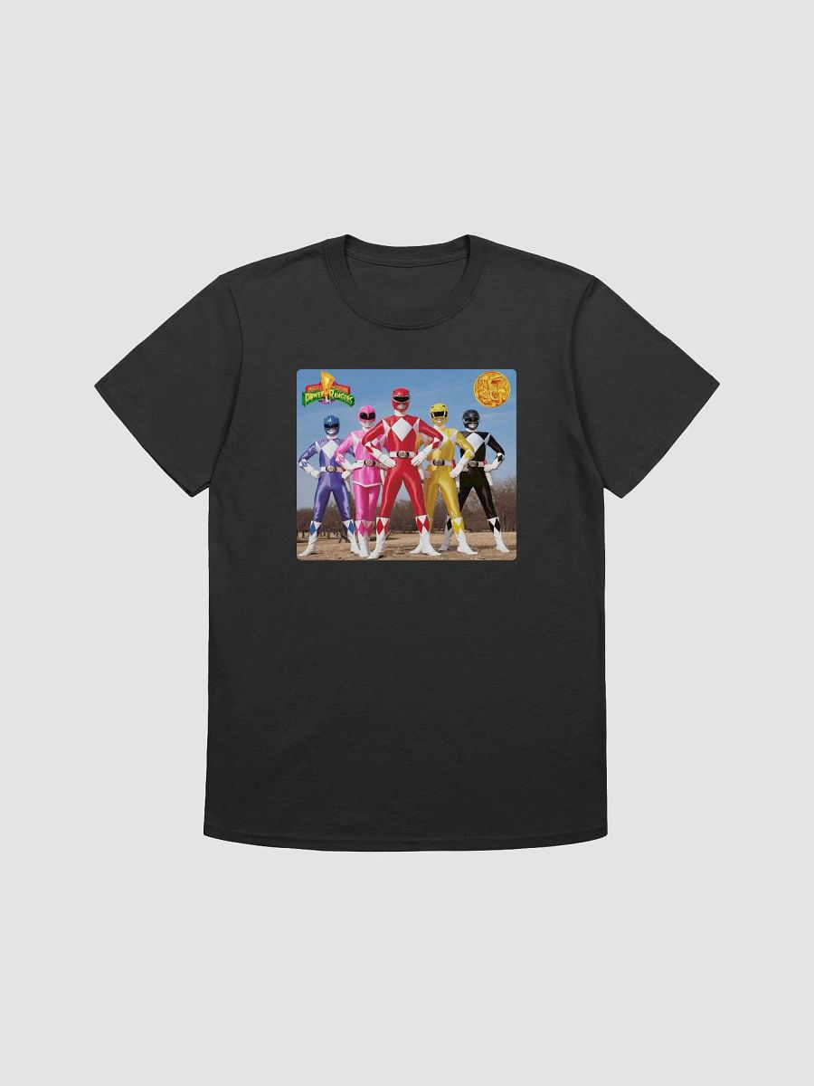 Mighty Morphin Power Rangers Colorful T-Shirt product image (1)