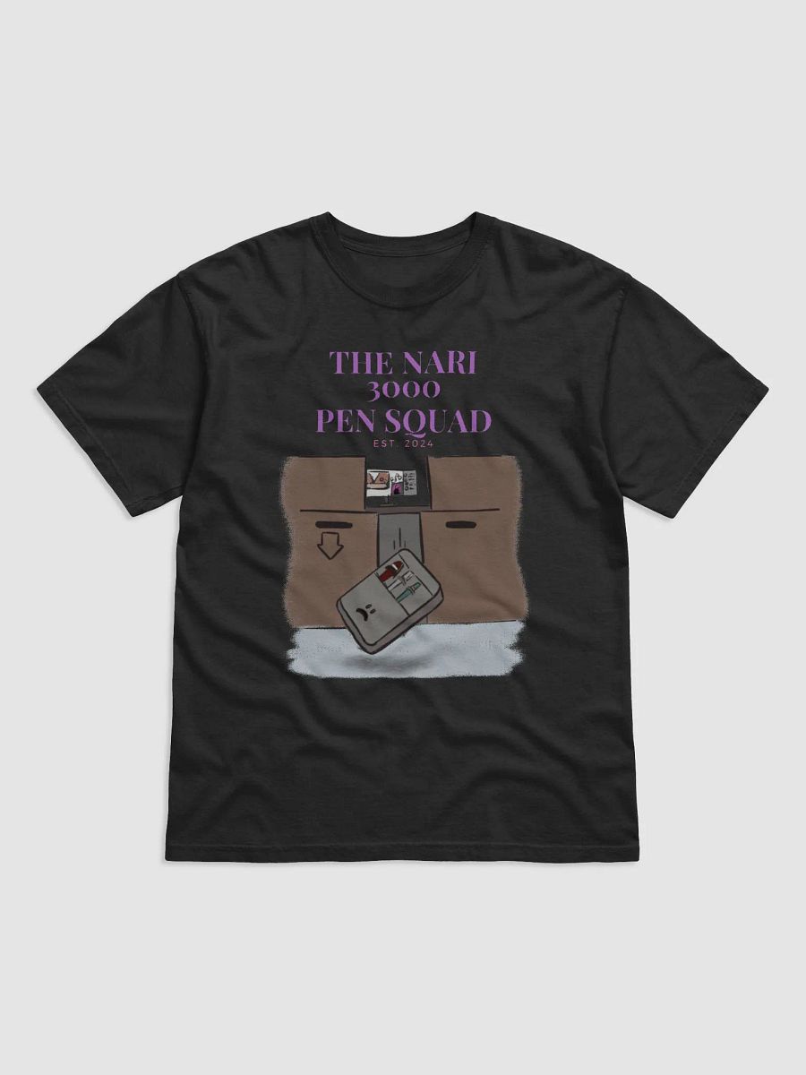 The Nari 3000 Pen Squad (with text) T-shirt product image (1)
