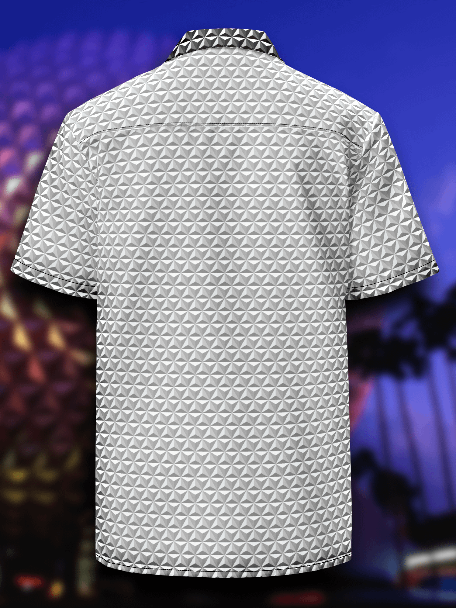 Geodesic Monochrome Atomic Retro Shirt product image (3)