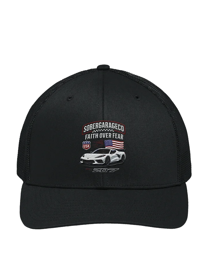 C8 Vette Trucker Snapback Hat product image (1)