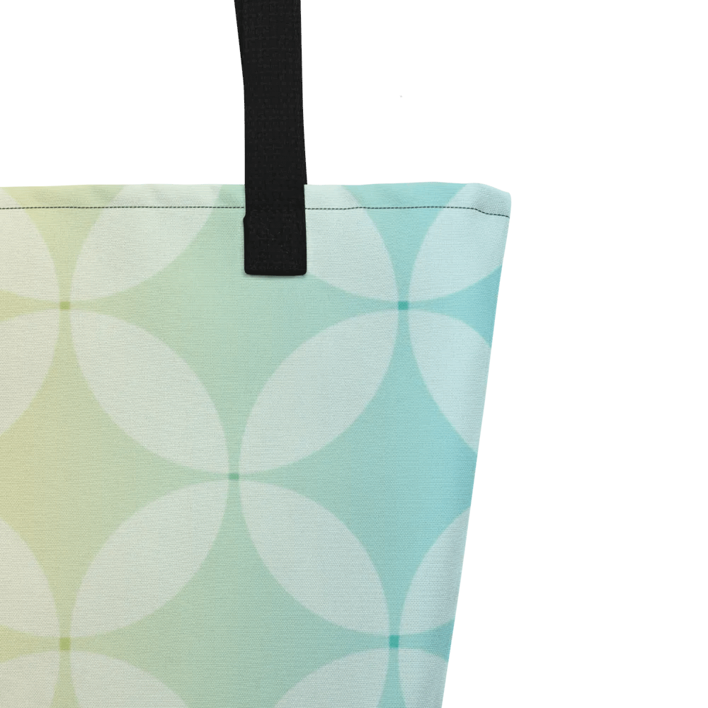 Harmony Circle Polyester Tote Bag product image (3)