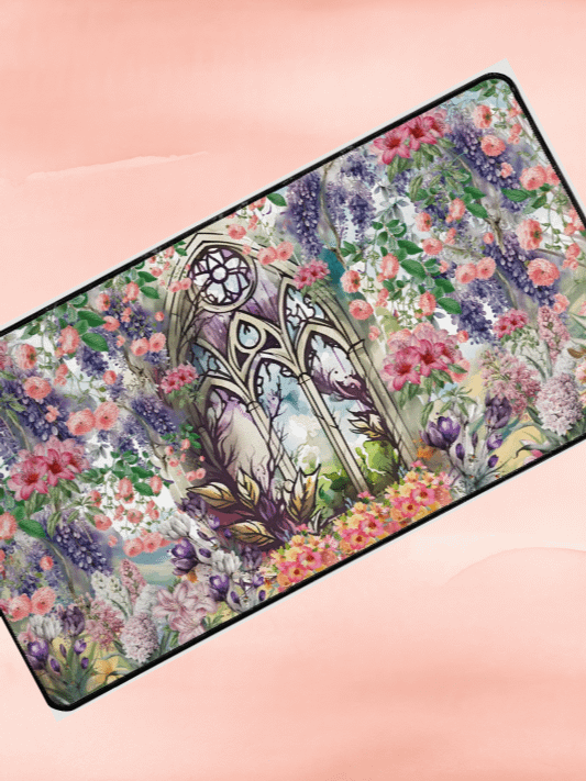 Enchanted Elven Garden Desk Mat product image (2)