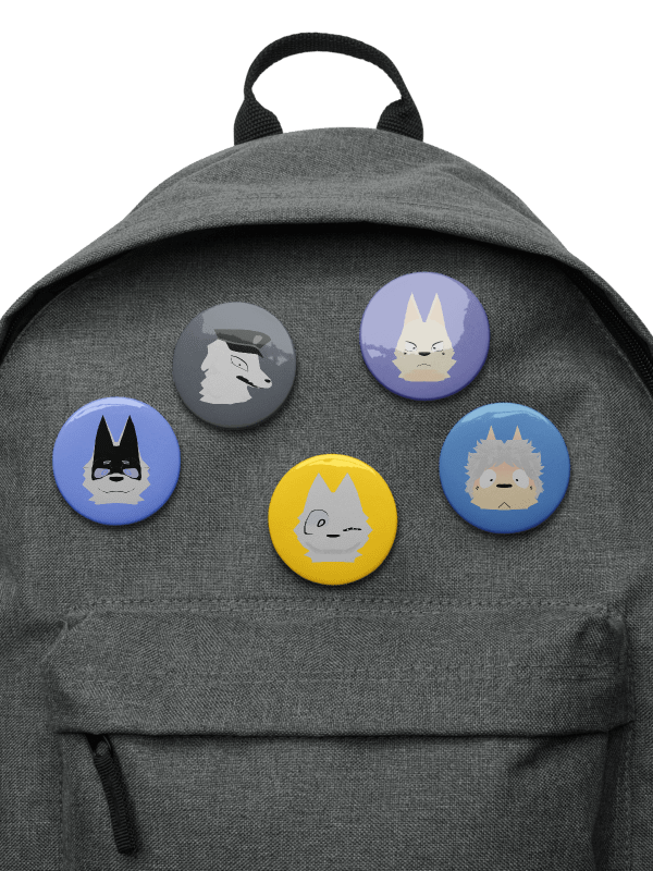 FACES | Face Pin Set 3 product image (1)