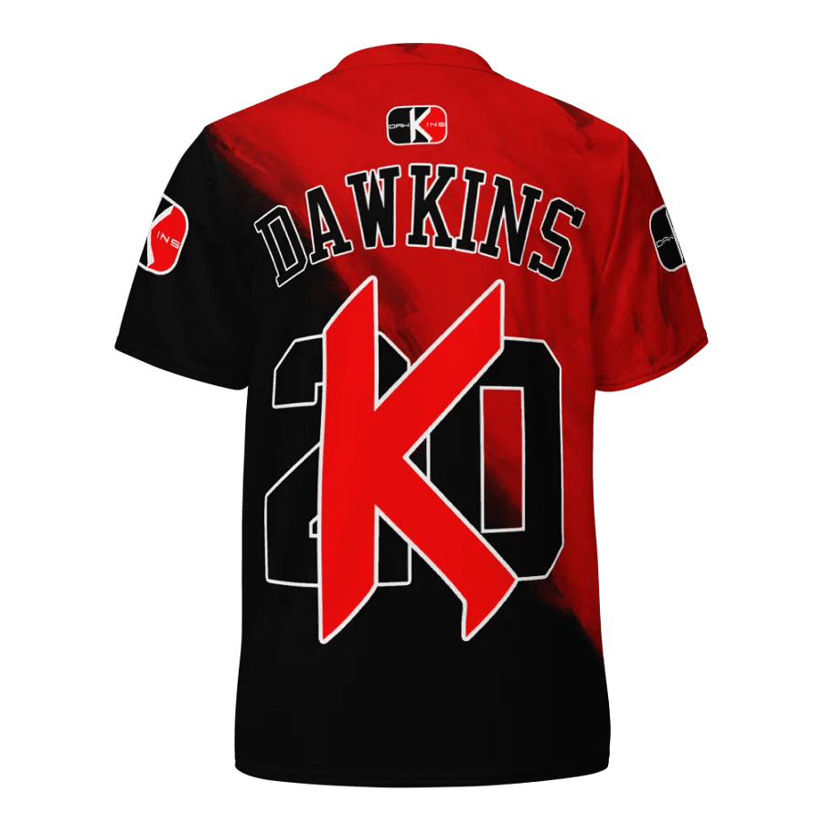The KULT Red Brush Jersey Alt Sleeves product image (5)