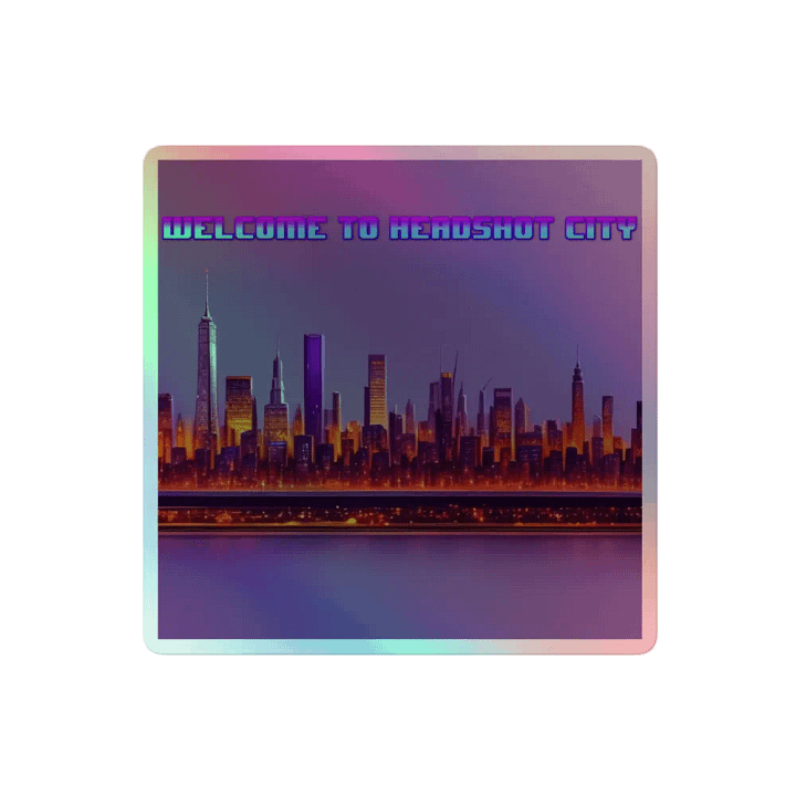 Welcome to Headshot City Stickers product image (2)