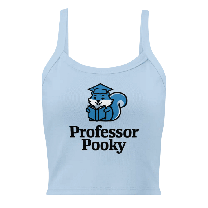 Professor Pooky's Graduation Cap Tank Top product image (1)