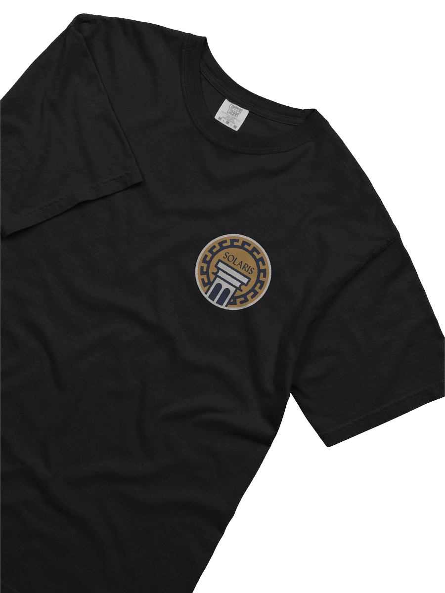 Solaris Logo + Back Print Tee (Dark Variant) product image (3)