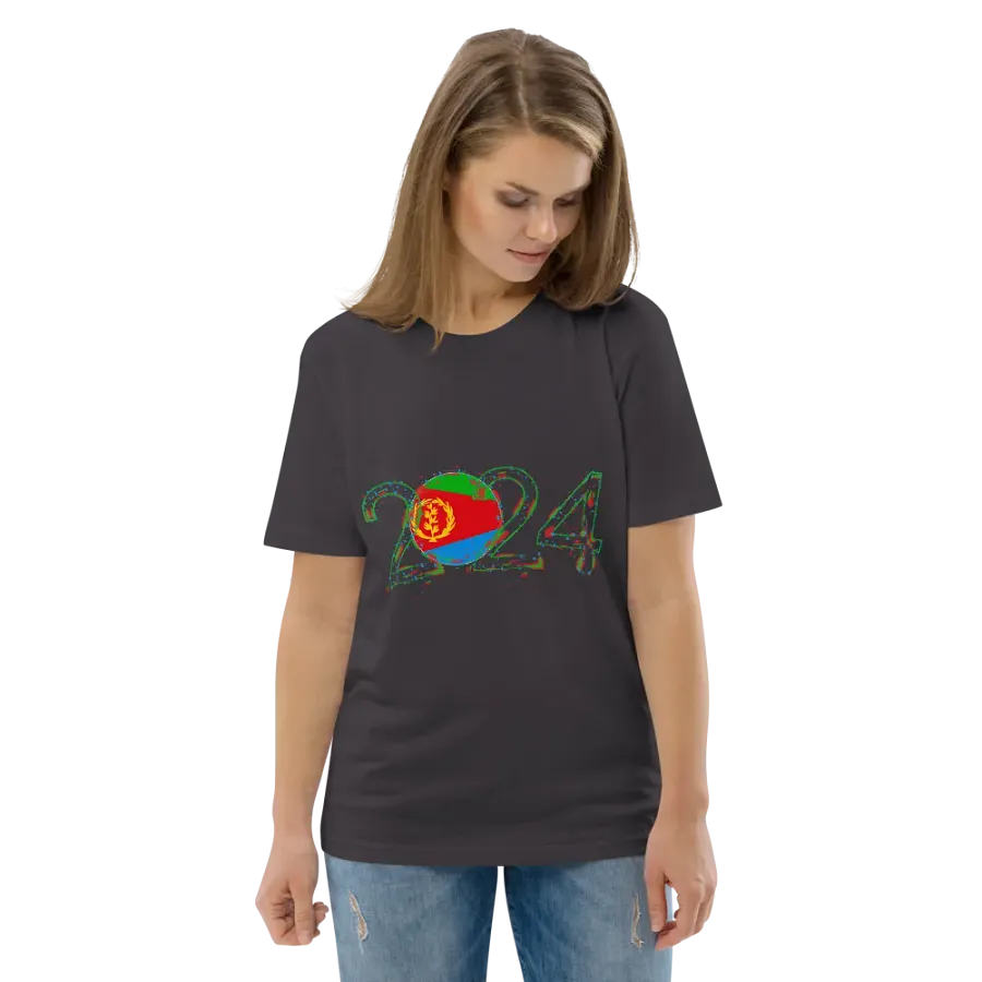 Glitch Emblem Organic Cotton T-Shirt product image (140)