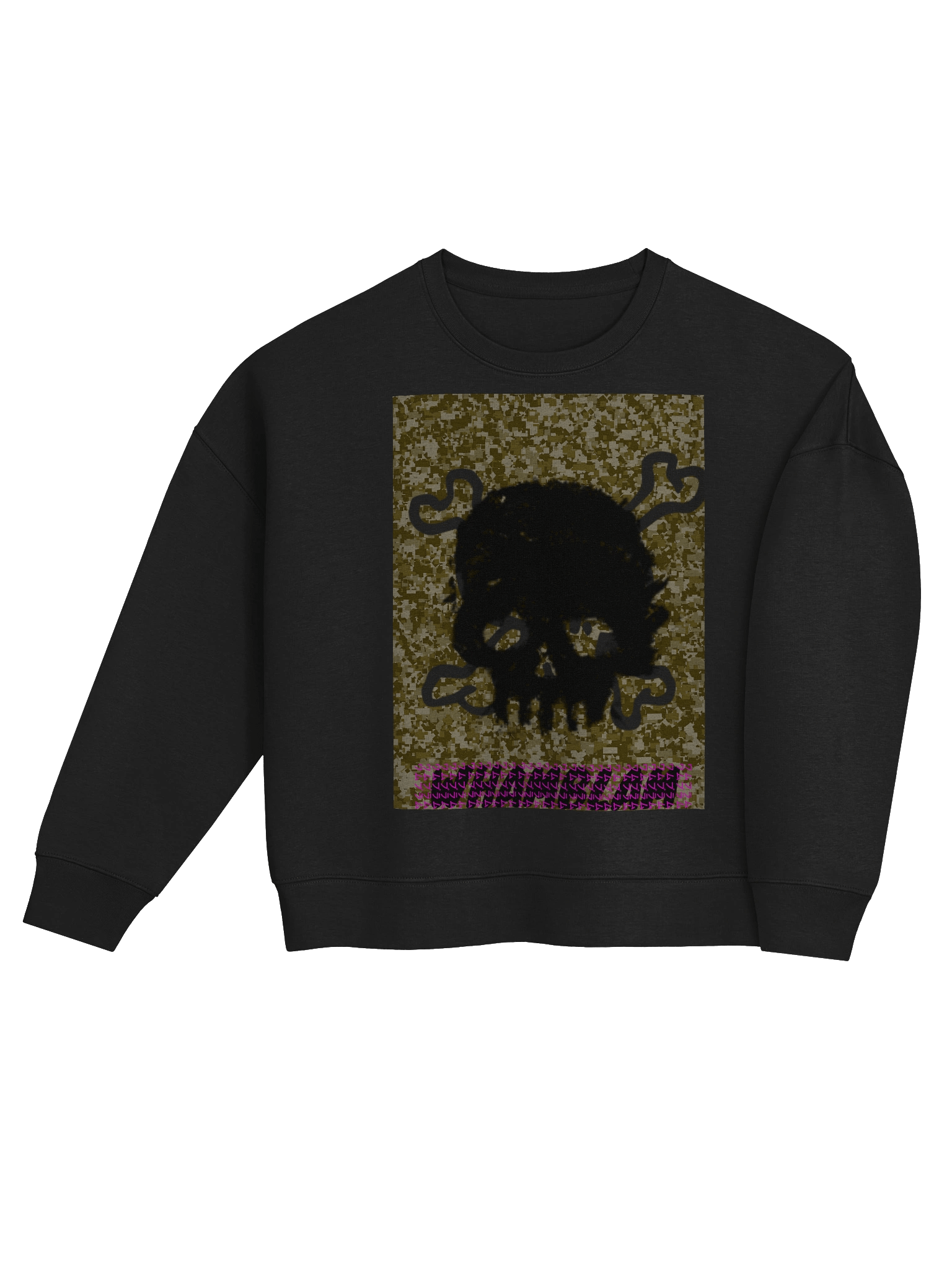 Rebel Rose Camo Crewneck product image (4)