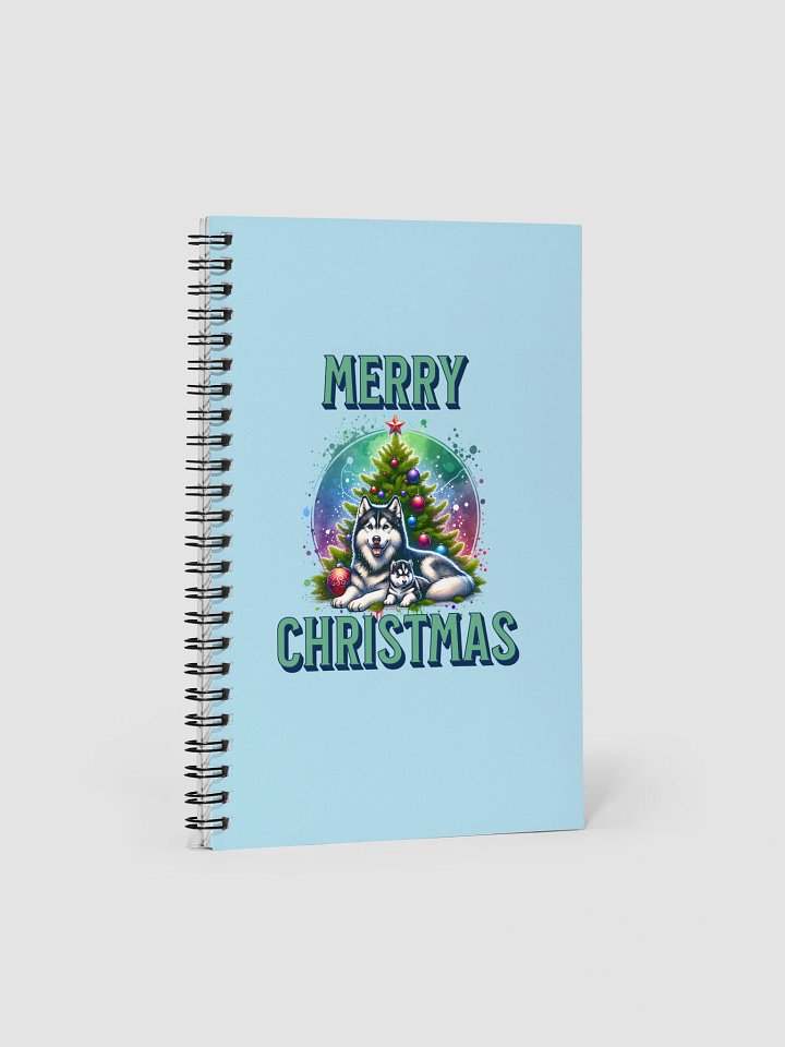 HUSKY CUDDLES MERRY CHRISTMAS 1 product image (1)