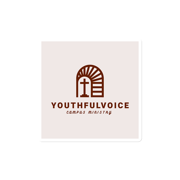 YouthfulVoice Campus Ministry Logo Die-Cut Magnets product image (2)
