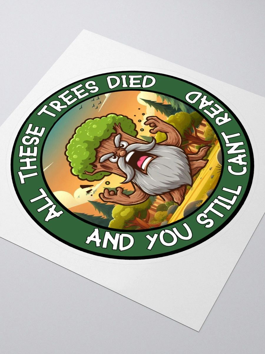 JAY - ANGRY TREE STICKER product image (7)