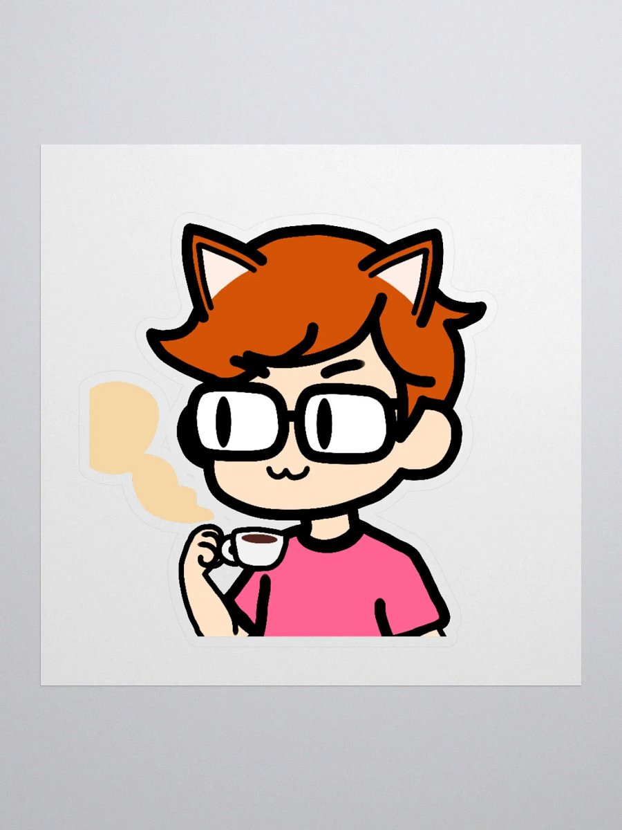 Neko Sip Sticker product image (3)