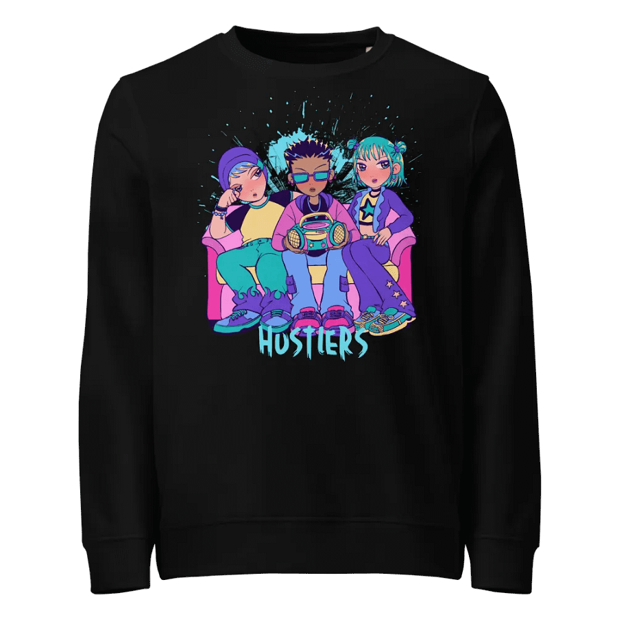 Hustlers Unisex Organic Sweatshirt product image (1)