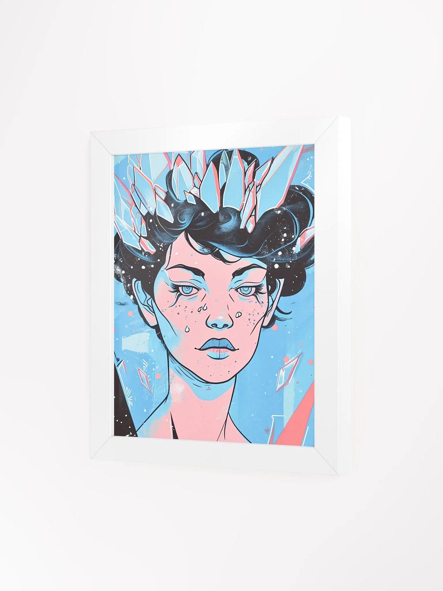 Crystal Crowned Grief Framed Art Print product image (3)