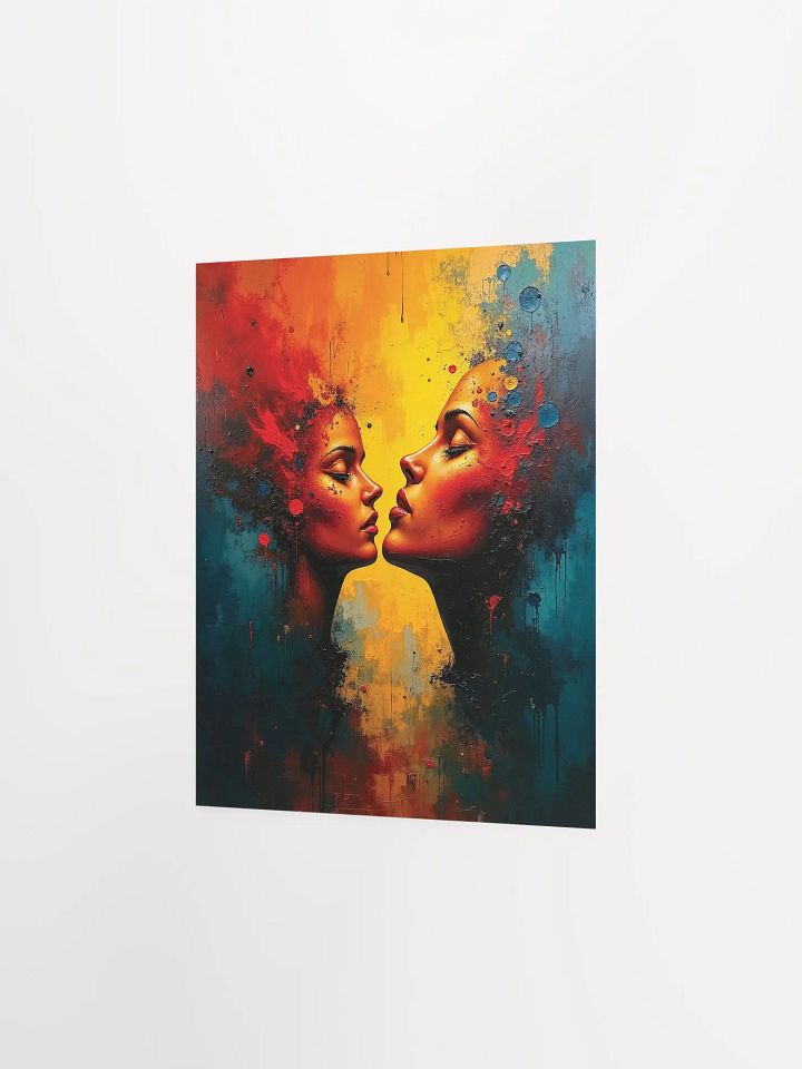 Fiery Encounter Matte Poster product image (10)