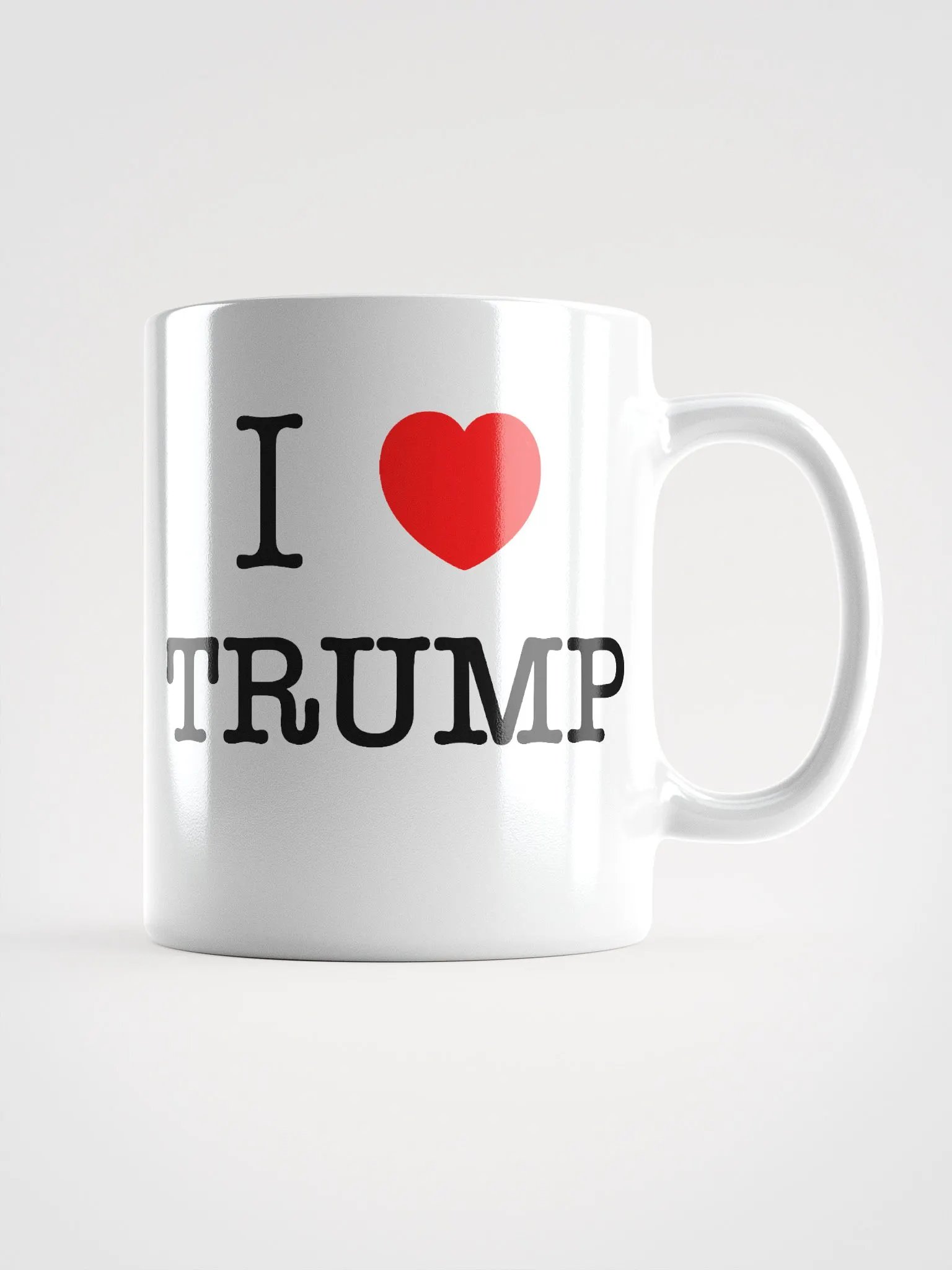 I Love Trump Mug White product image (1)