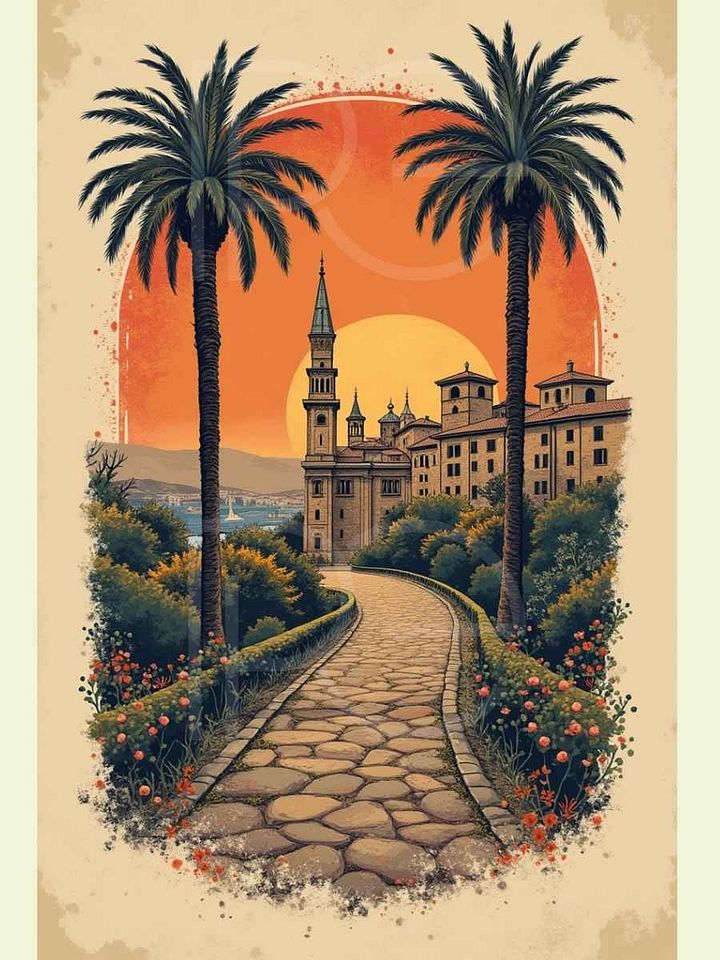 Pathway to Paradise - 12x18 product image (1)