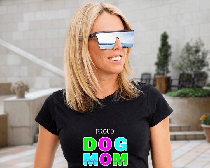 Dog Mom T-shirts, Proud Dog Mom product image (1)