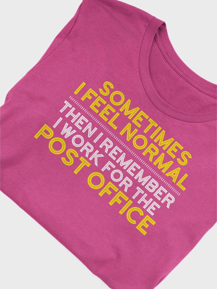 SOMETIMES I FEEL NORMAL UNISEX TEE product image (4)