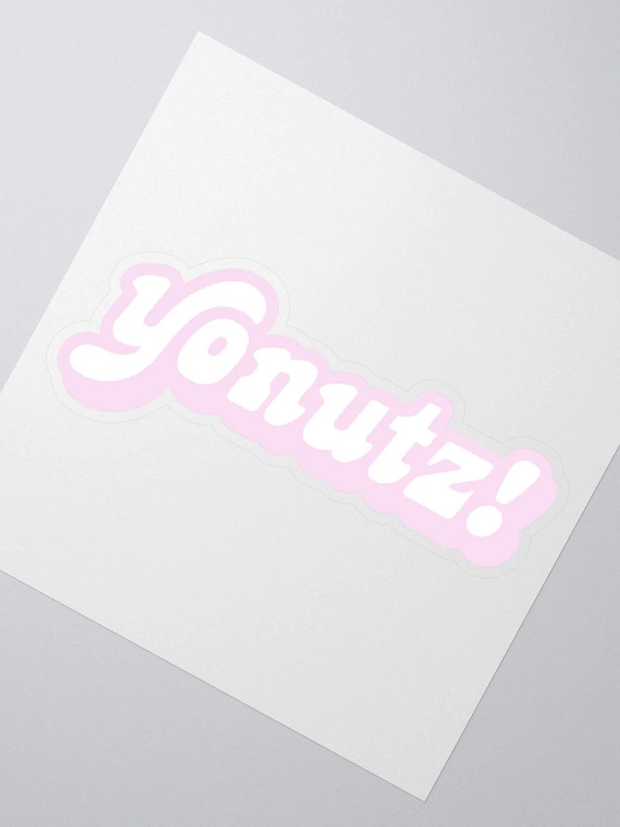 Yonutz! Sticker product image (5)